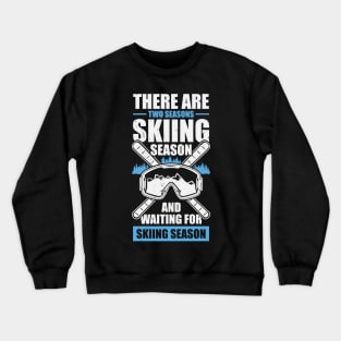 Alpine Skiing Alps Skier Gift Crewneck Sweatshirt